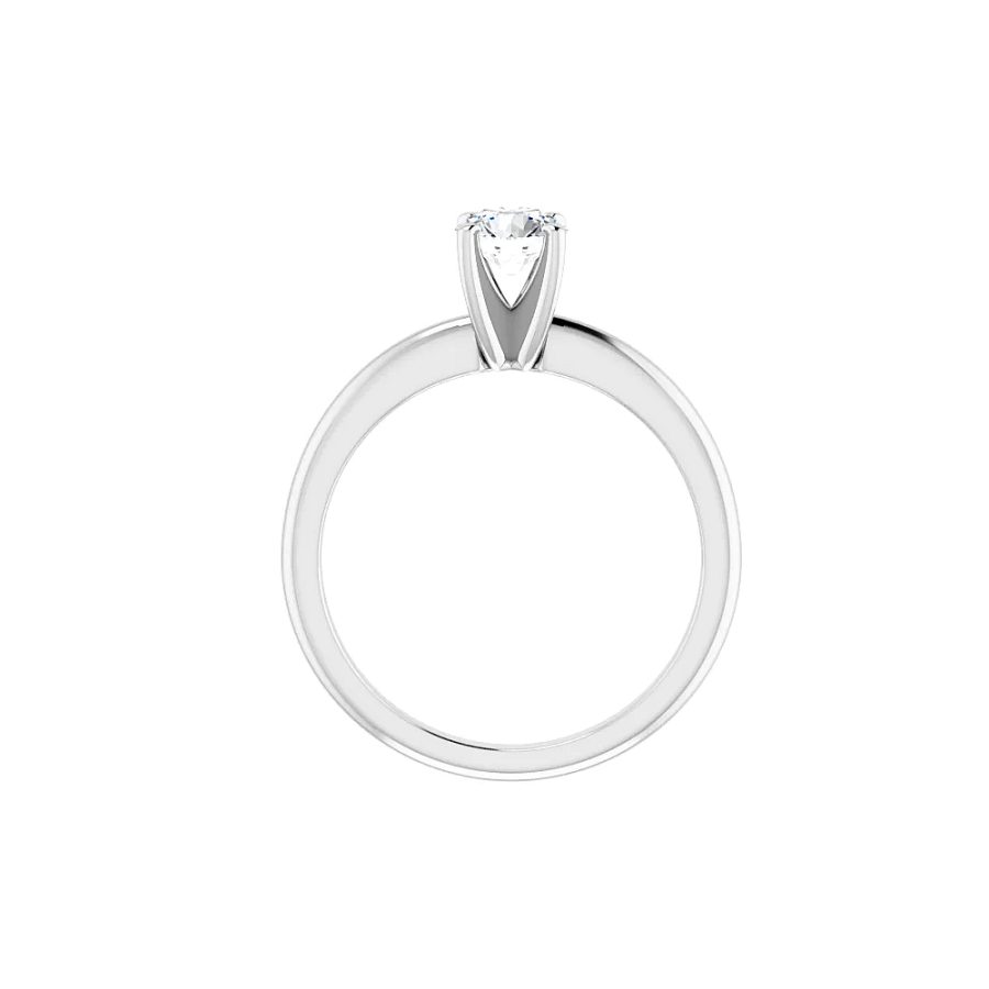 Berger Forlovelsesring 001 Hvitt Gull 03